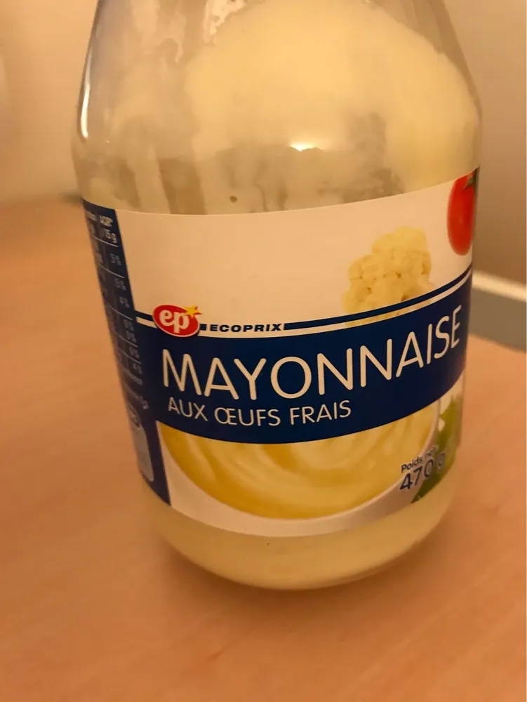 Mayonnaise aux oeufs frais