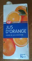 Jus d'orange