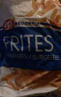 FRITES PRÉFRITES / SURGELÉES