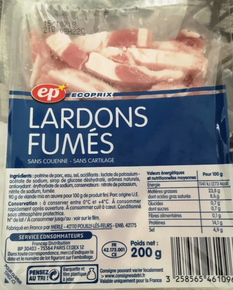 Lardons Fumés
