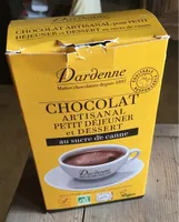 Chocolat artisanal petit dejeuner et dessert