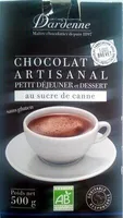 Chocolat Artisanal Petit Déjeuner et Dessert au Sucre de Canne