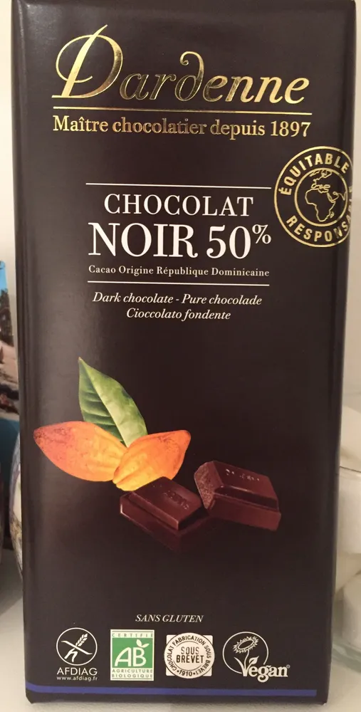 Chocolat Noir 50% (République Dominicaine)