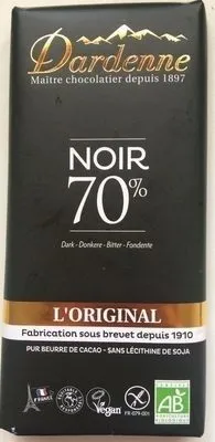 Chocolat noir 70% cacao