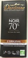 Chocolat noir 70% cacao