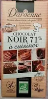 Chocolat noir 71% à patisser