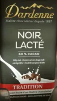 Noir Lacté 60% Cacao