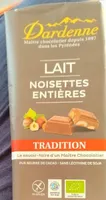 Lait noisettes entières
