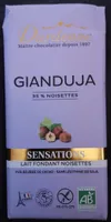 Chocolat sensations gianduja