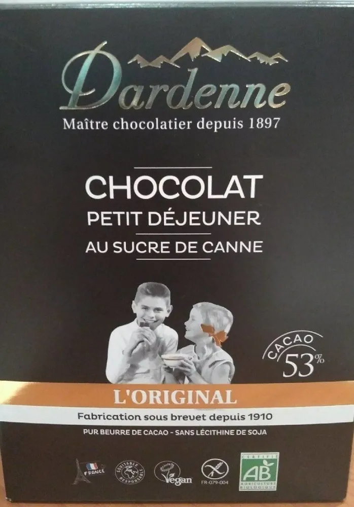 Chocolat petit déjeuner