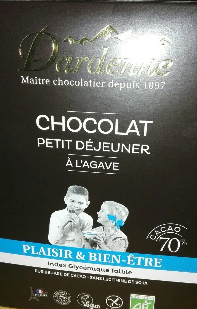 Chocolat petit déjeuner  a l'Agave
