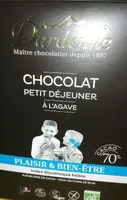 Chocolat petit déjeuner  a l'Agave