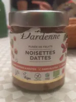 Purée de fruits noisettes dattes