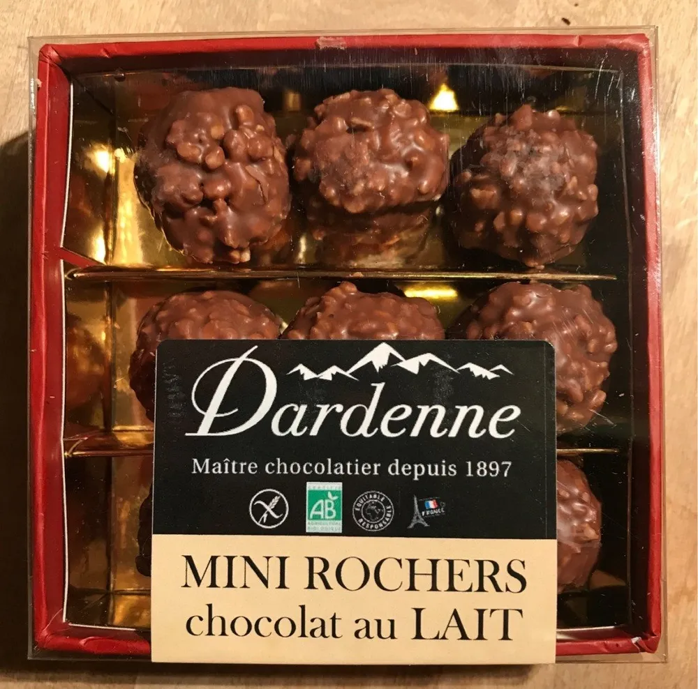 Mini Rochers chocolat au lait