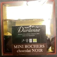 Mini rochers chocolat noir