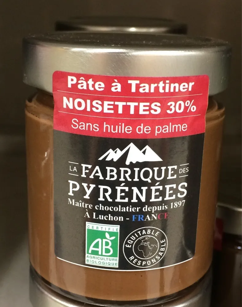 Pâte à tartinee noisette