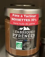 Pâte à tartinee noisette