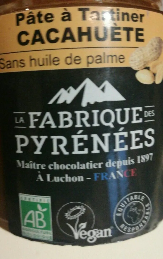 Pâte à tartiner Cacahuète
