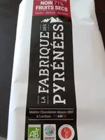 Chocolat noir 71% fruits secs
