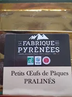 Petit œuf de Pâques pralinés