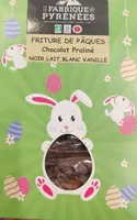 Fritures de Pâques chocolat noir praliné