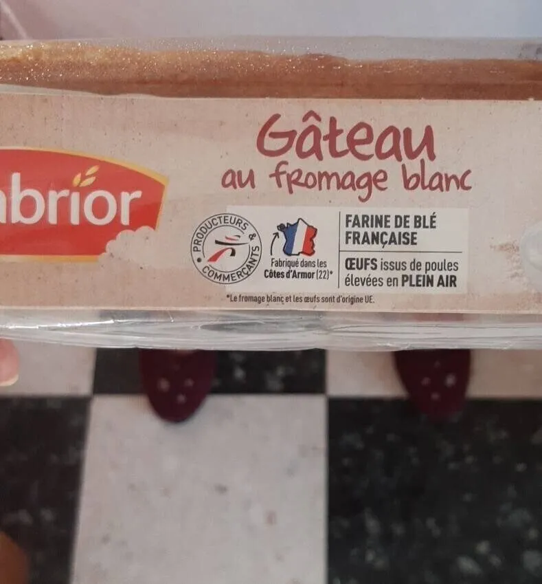 Gateau au fromage blanc