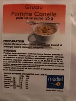 Gruau pomme cannelle