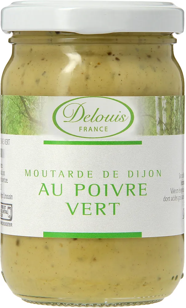 Moutarde Forte Au Poivre Vert