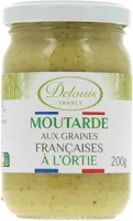 Moutarde de Dijon aux pointes d'orties