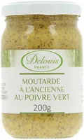 Moutarde Entière Au Poivre Vert