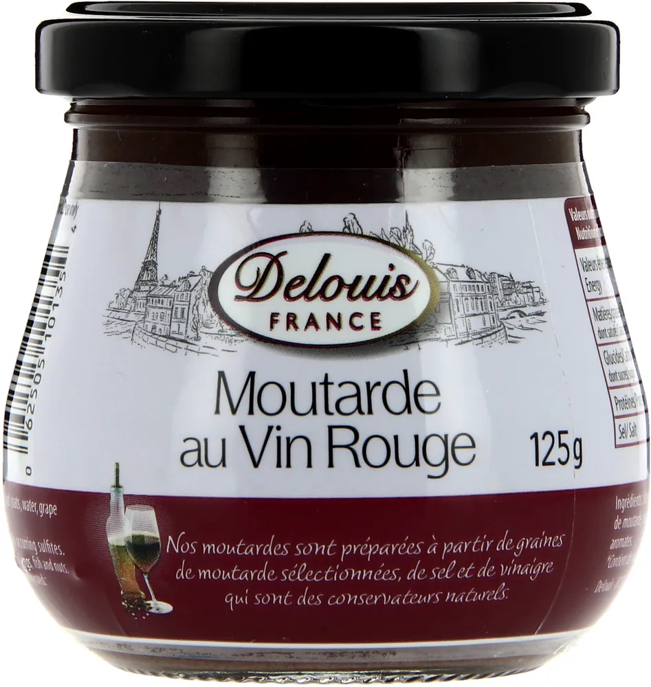 Moutarde au Vin rouge