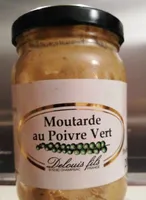 Moutarde au poivre vert