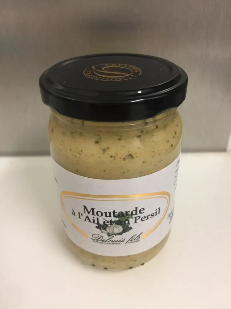Moutarde a l'ail et persil
