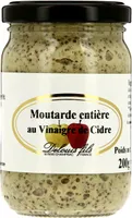Moutarde Entière Au Vinaigre De Cidre