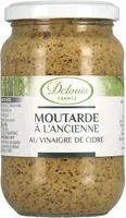 Moutarde entière au vinaigre de cidre
