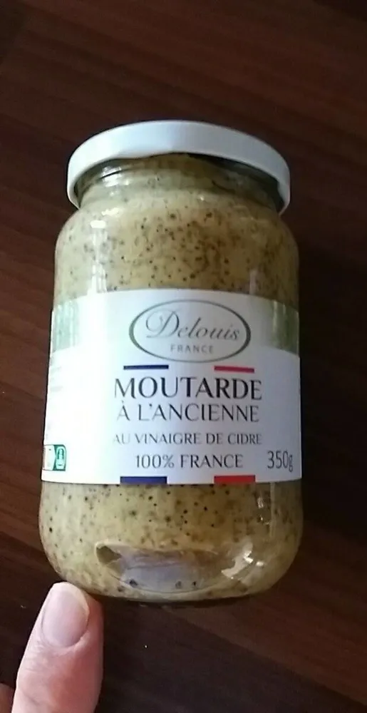 Moutarde à l'ancienne au vinaigre de cidre