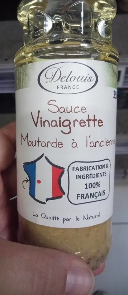 Sauce vinaigrette moutarde à l'ancienne