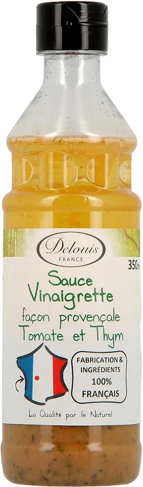 Sauce vinaigrette façon provençale tomates et thym