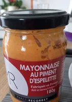 Mayonnaise au piment espelette