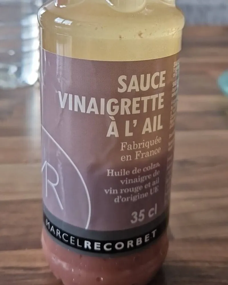 Sauce vinaigrette à l'ail