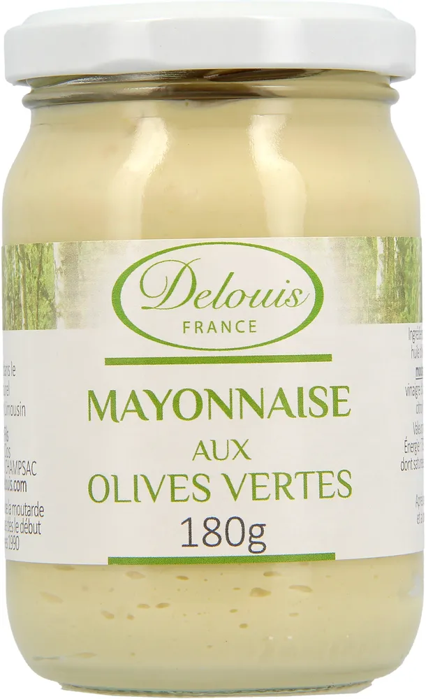 Mayonnaise aux olives vertes
