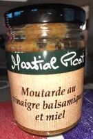 Moutarde au vinaigre balsamique et miel