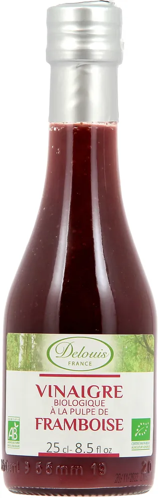 Vinaigre à la pulpe de framboise