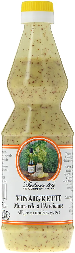 Vinaigrette Allégée à la Moutarde à l 'Ancienne