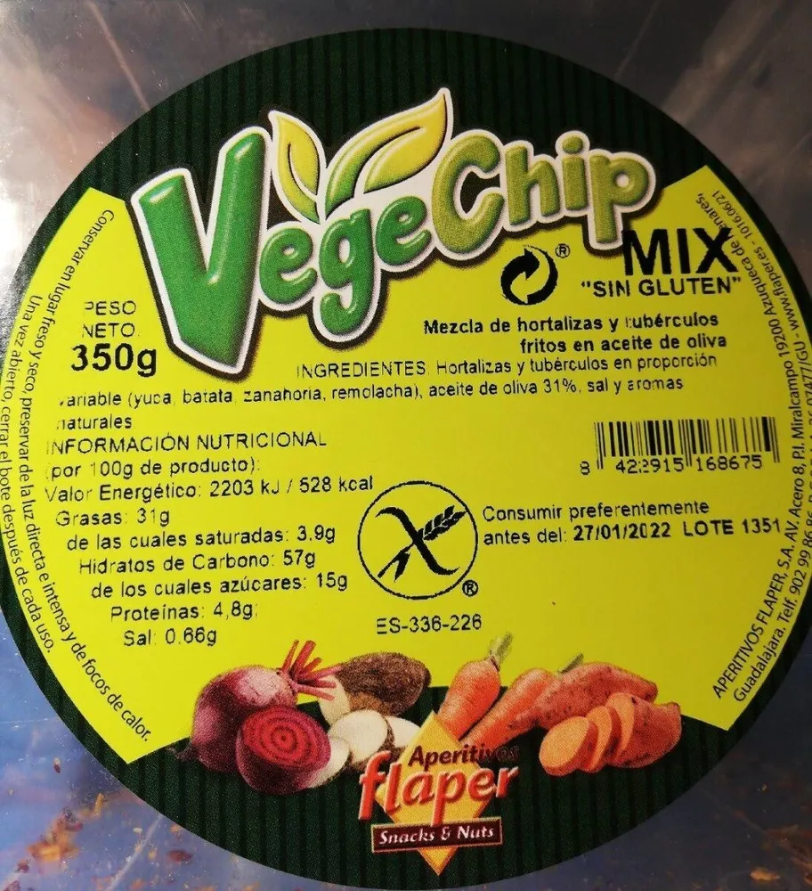 Vegechip mix