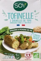Tofinelle épinards et pignon de pin