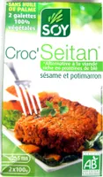Croc'Seitan sésame et potimarron