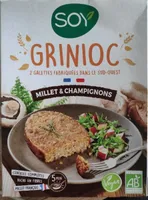 Grinioc millet et champignons