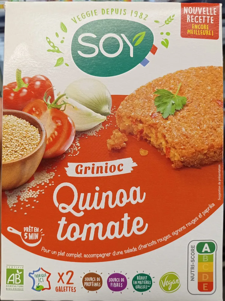 Grinioc Quinoa et tomates