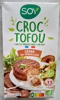 Croc tofou Cèpes en Persillade